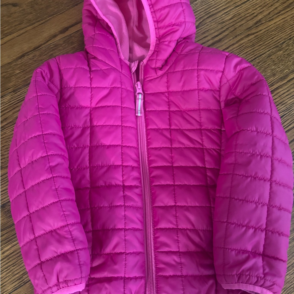 Cat & Jack Pink Quilted Kids Jacket